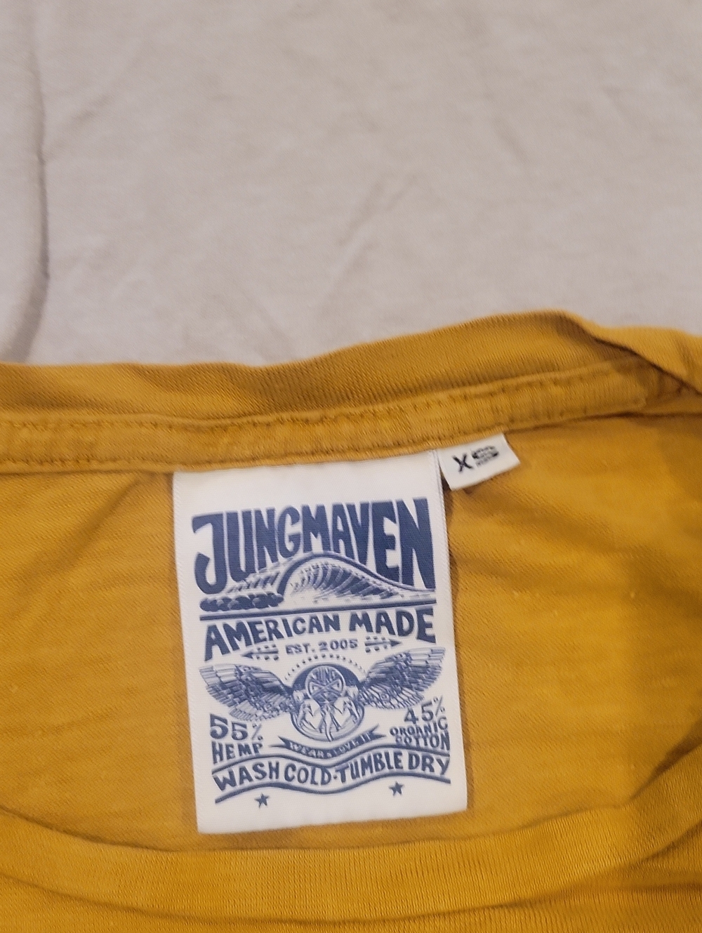 Jungmaven Short Sleeve Tee Shirt Bundle Hemp Organic Cotton Blend XS Small - Picture 5 of 5